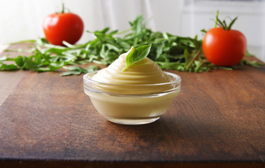 sauce of sour cream mayonnaise