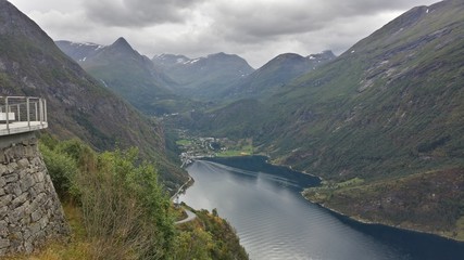 Fototapeta na wymiar Geirangerfjord 