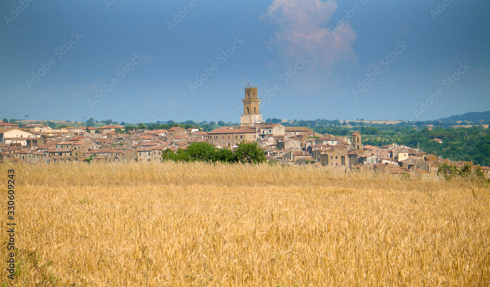 Canvas Prints Pitigliano, Grosseto - Tuscany, Italy