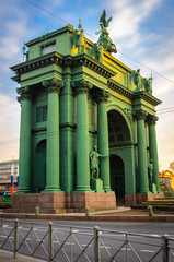 Fototapeta premium The arch of the Narva gate