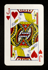 Jack of Hearts Playing Card