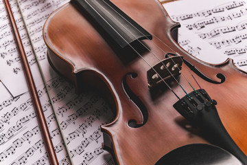 Naklejka premium Violin