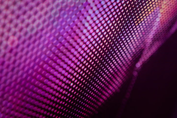 CloseUp LED blurred screen. LED soft focus background. abstract background ideal for design.