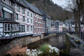Fototapeta premium Monschau, Eifel, Germany