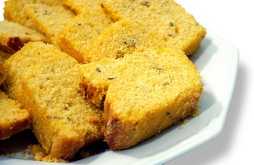 Cornmeal cake