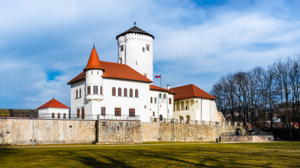 Fototapeta na wymiar Medieval castle Budatin near Zilina, Slovakia, Europe.