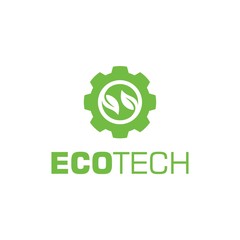 Eco Tech Logo Technology and Element