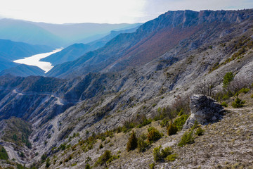 landscape in the mountains