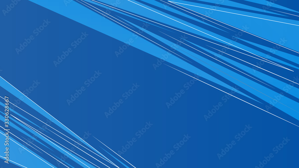 Poster abstract outline triangles shapes polygonal jeans color blue gradient vector background