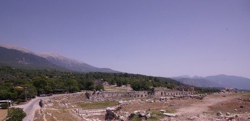 Fototapeta na wymiar Tlos Ruins