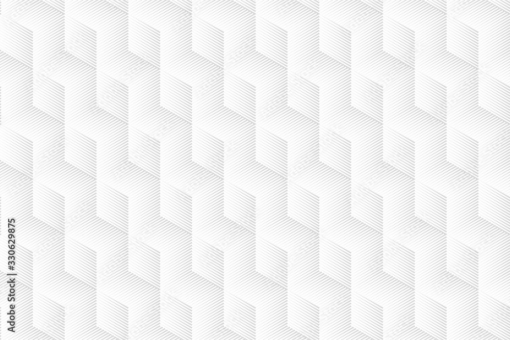 Aufkleber abstract halftone hexagonal pattern design of geometric artwork background. illustration vector eps1