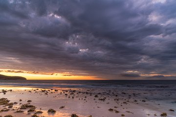 Moody Clouds at the Seaside