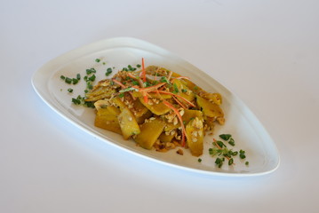  Stir Fried Pumpkin with Egg
