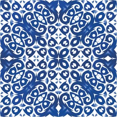 Portuguese vintage azulejo tiles.