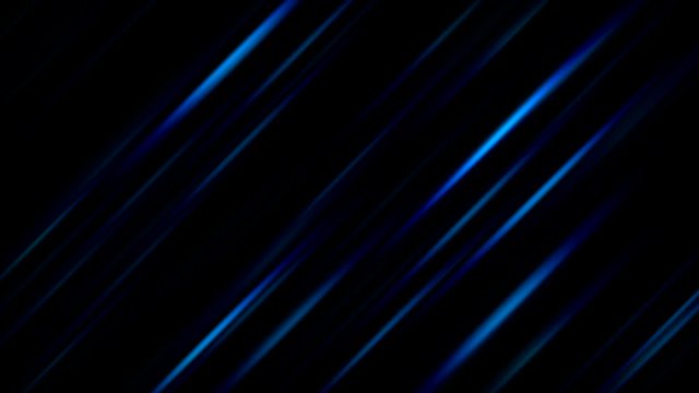 Abstract background with Glowing blue diagonal lines.