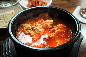 Korean Style Dish / Soft Tofu Stew
