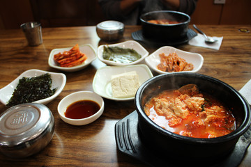 Korean Style Dish / Soft Tofu Stew