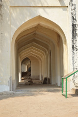 Naklejka premium arch of seven tombs hyderabad india 
