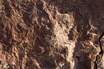 Natural gray granite stone texture background.