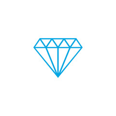 DIamond graphic design template vector isolated