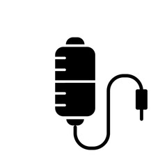 Medical infuse icon vector