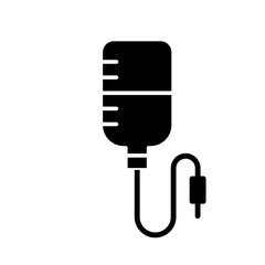 Medical infuse icon vector