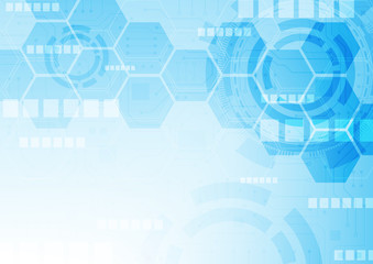 hexagon technology background