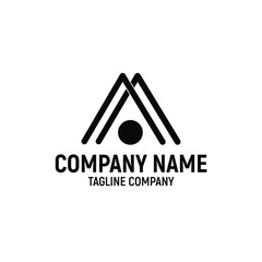 House real estate logo design template