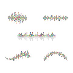 sound wave music logo