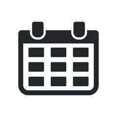 Calendar date icon