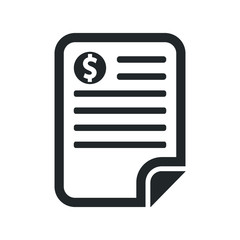 Financial Document Icon
