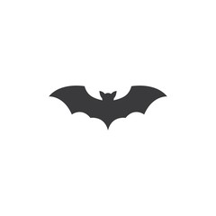 Bat ilustration logo vector