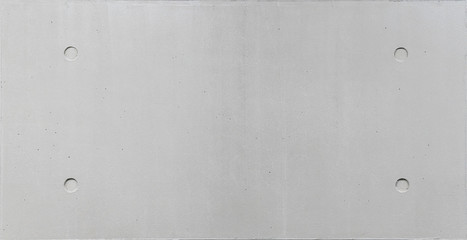 Smooth bare concrete wall with concrete form dimples texture. Seamless texture for modern and clean...