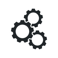 Engine, gear icon