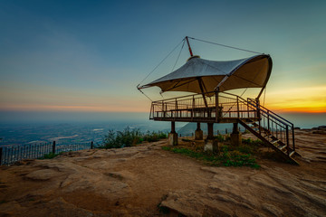 Beautiful view of Nandi hills, Nandi Hills is located near to Bengaluru or Bangalore, Karnataka, India