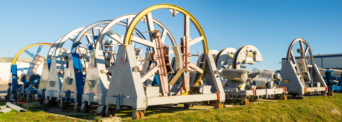 machines for the production of propellers for wind turbines