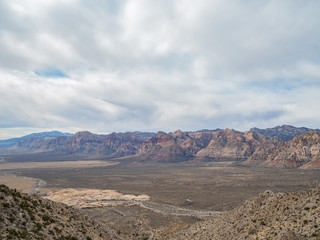 Beautiful landscape around the Turtlehead peak trail