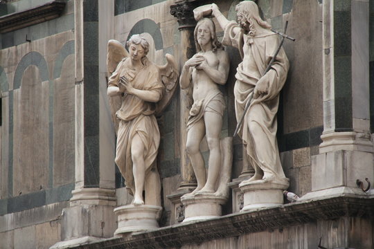 Florence Cathedral - Baptism of Christ - Side View