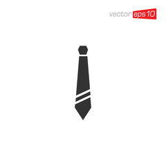 Necktie Icon Logo Design Vector