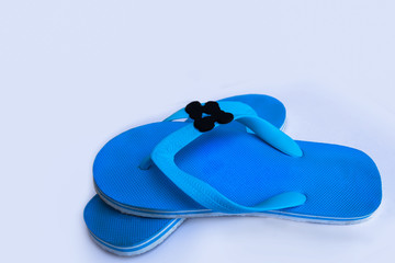 Flip-flop, Cut Out, Sandal, Slipper, Blue