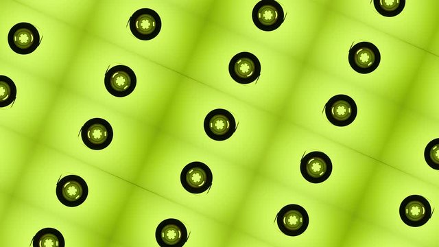 Cassette reel retro style old school style on RGB abstract background. Retro music concept. 1980s	