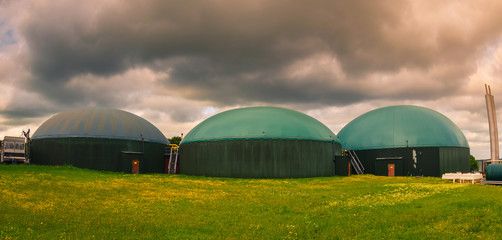 Biogasanlage zur Stromerzeugung und Energiegewinnung 