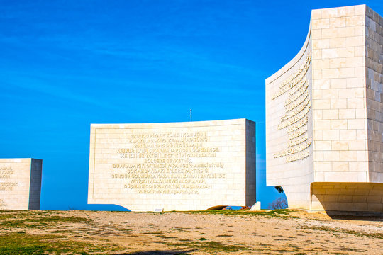 The Battle Of The Lone Pine Was Held Between 6 And 10 August 1915, Between The Australian And New Zealand Army Corps And The Ottoman Empire Forces. Bloody Back Inscript