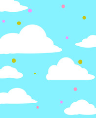 clouds and sun