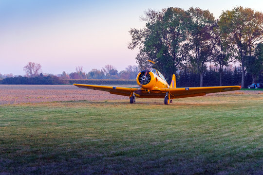 Small Yellow Plane