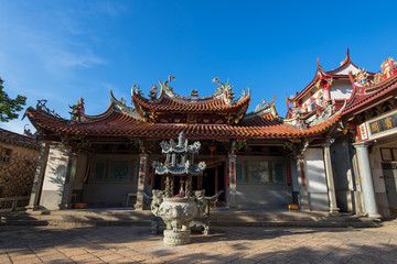 Fototapeta premium Traditional Chinese temples made of stone