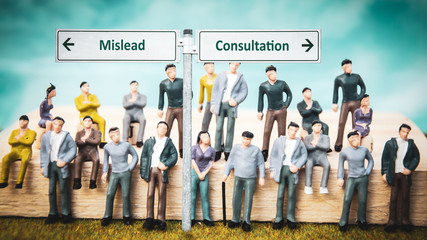 Street Sign Consultation versus Mislead