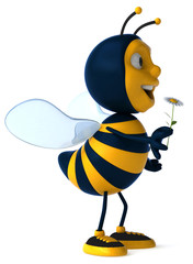 Fun bee - 3D Illustration