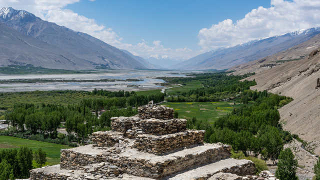 Buddust Stupa Vrang Tajikistan