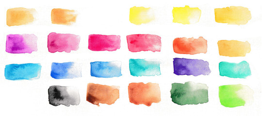 color watercolor stain stains on paper